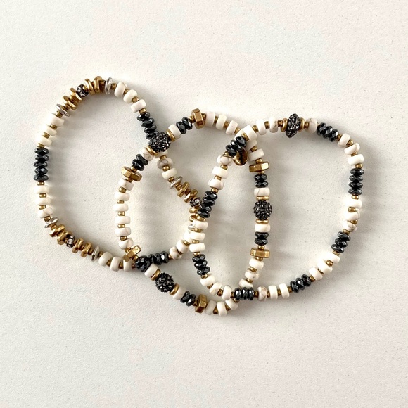 Stella & Dot Nomad Stretch Bracelets - Picture 2 of 8